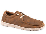 Roper Mens Tan Faux Leather Upper