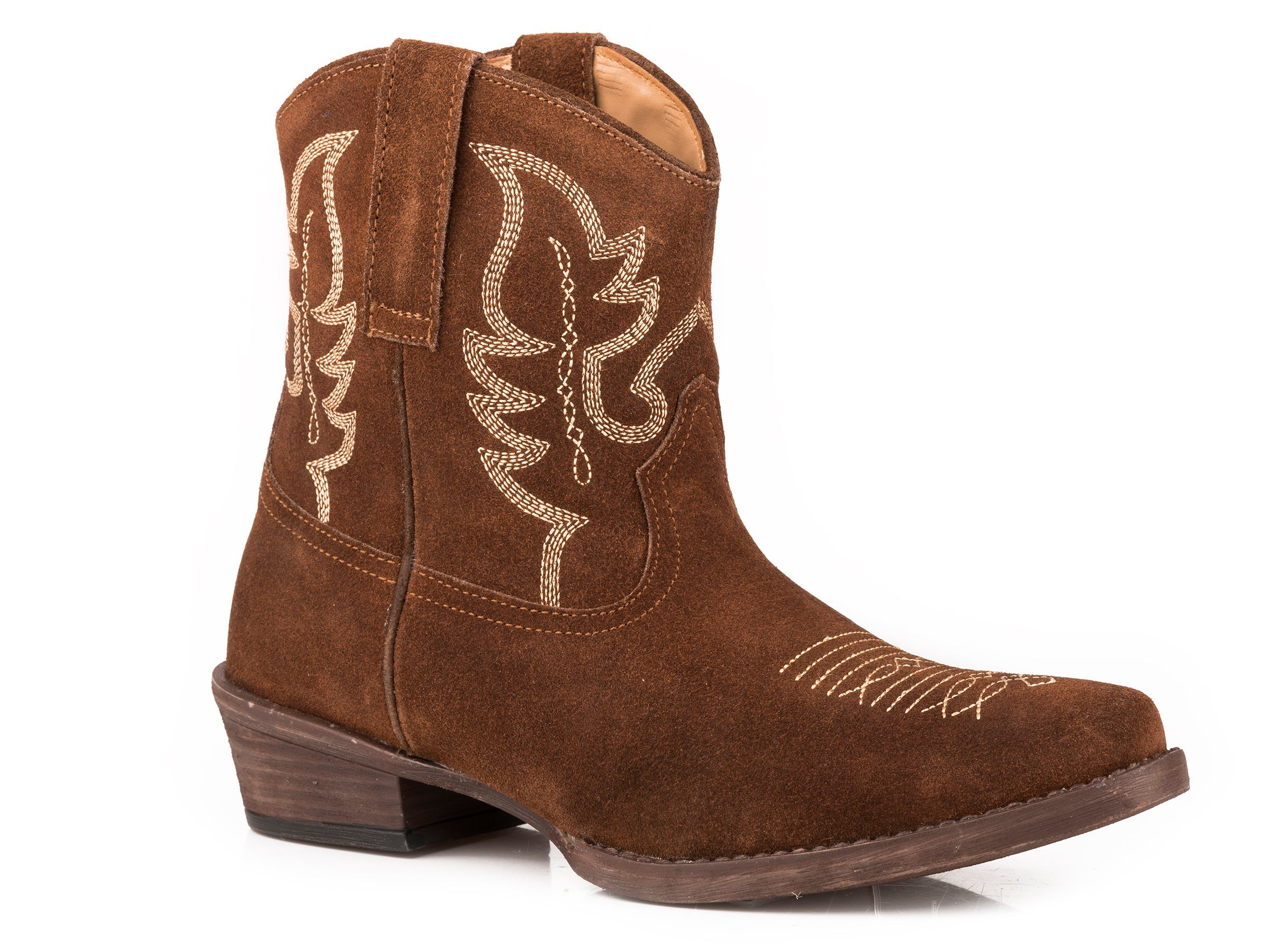 Roper Womens Snip Toe Shorty Boot