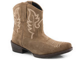 Roper Womens Snip Toe Shorty Boot