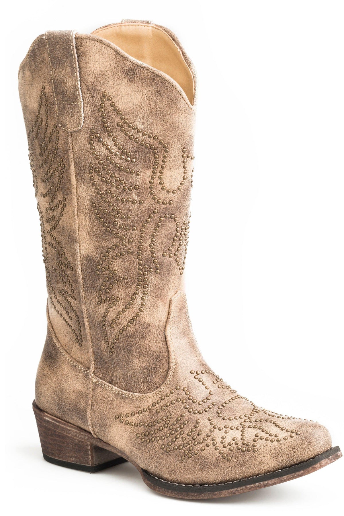 Roper Womens Vintage Beige Vamp And Upper - Roper