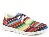 Roper Womens Red Serape Printed Upper