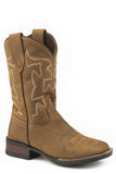 ROPER BIG ROPER BOYS CRAZY HORSE BROWN VAMP UPPER - Flyclothing LLC