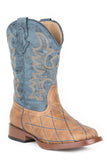 Roper Big Boys Tan And Navy