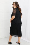 P & Rose Lovely Lace Full Size Tiered Dress - Flyclothing LLC