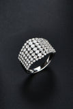 1.21 Carat Moissanite 925 Sterling Silver Ring - Flyclothing LLC