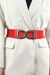 Double D Buckle PU Belt - Flyclothing LLC