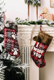 2-Pack Plush Christmas Stockings - Flyclothing LLC