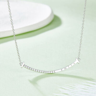 Moissanite 925 Sterling Silver Necklace - Flyclothing LLC