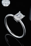 1 Carat Moissanite 925 Sterling Silver Solitaire Ring - Flyclothing LLC