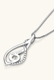 Moissanite 925 Sterling Silver Necklace - Flyclothing LLC