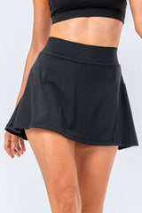 High Waist Pleated Active Skirt - Flyclothing LLC