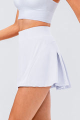 High Waist Pleated Active Skirt - Flyclothing LLC