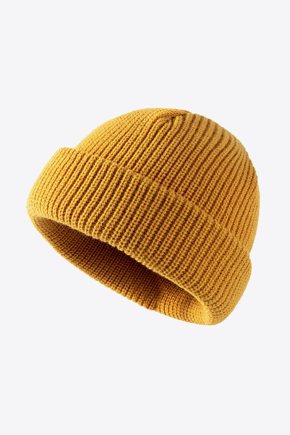 Calling For Winter Rib-Knit Beanie - Trendsi