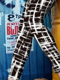 Printed High Waist Skinny Leggings - Trendsi