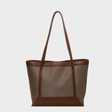 PU Leather Tote Bag - Flyclothing LLC