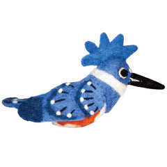 Wild Woolies Felt Bird Garden Ornament - Belted Kingfisher - Wild Woolies (G) - Flyclothing LLC