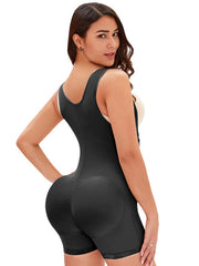 Full Size Side Zip Up Wide Strap Shapewear - Flyclothing LLC