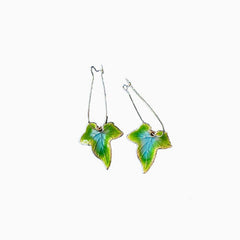 Alloy Leaf Drop Earrings - Flyclothing LLC