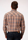 Tin Haul MENS LONG SLEEVE SNAP DUSTY OMBRE WESTERN SHIRT - Flyclothing LLC