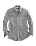 Tin Haul MENS LONG SLEEVE SNAP VINTAGE FLORAL WESTERN SHIRT