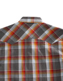 Tin Haul MENS RUSTY PLAID SHORT SLEEVE WESTERN SNAP SHIRT - Flyclothing LLC