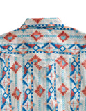 Tin Haul WOMENS LONG SLEEVE SNAP SOUTHWEST AZTEC PRINT WESTERN SHIRT - Flyclothing LLC