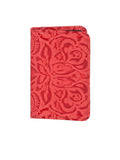 Scully Leather Red New Tooled Leather Personal Phone/Address - Flyclothing LLC