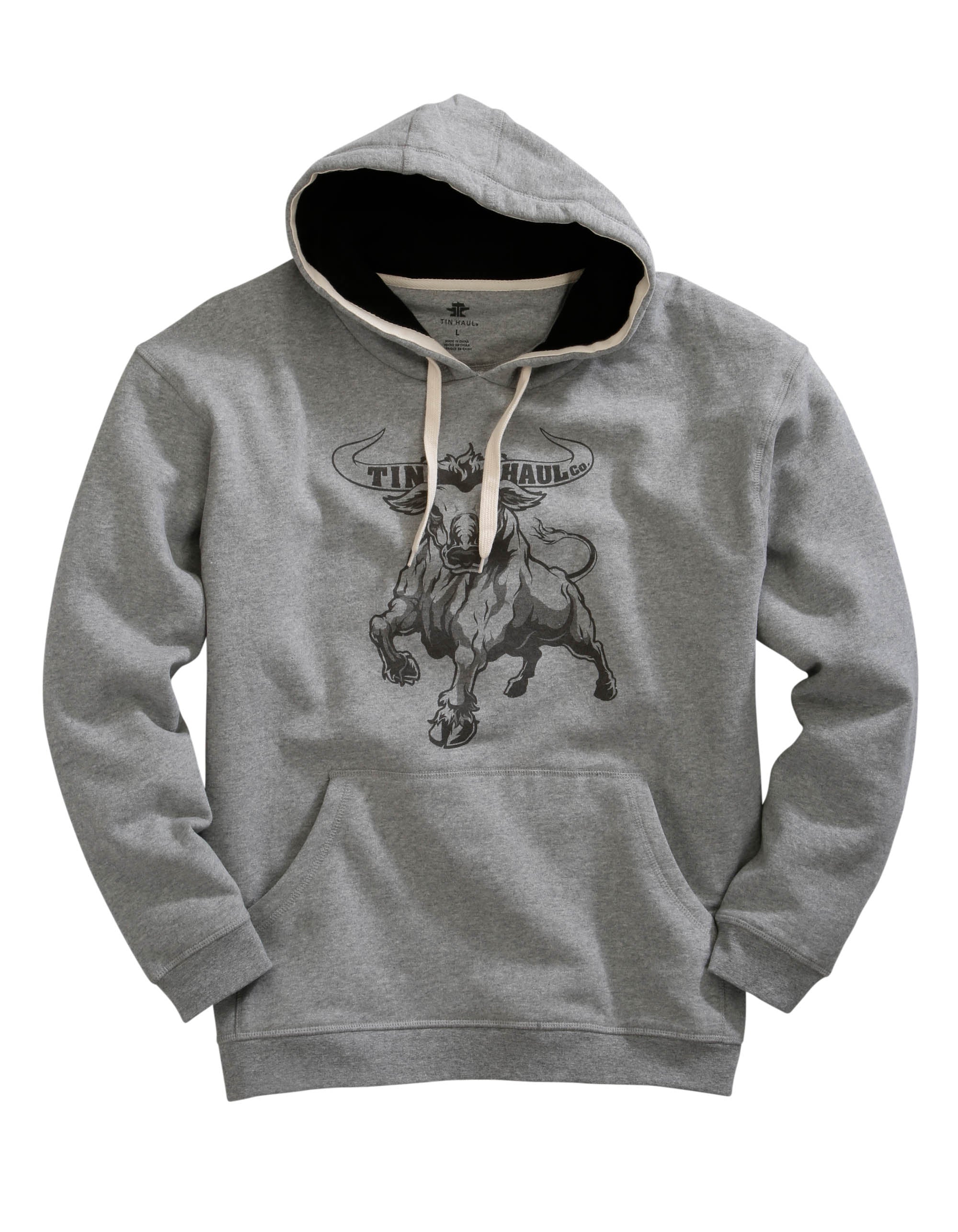 Tin Haul MENS KNIT TIN HAUL BULL SCREEN SWEATSHIRT