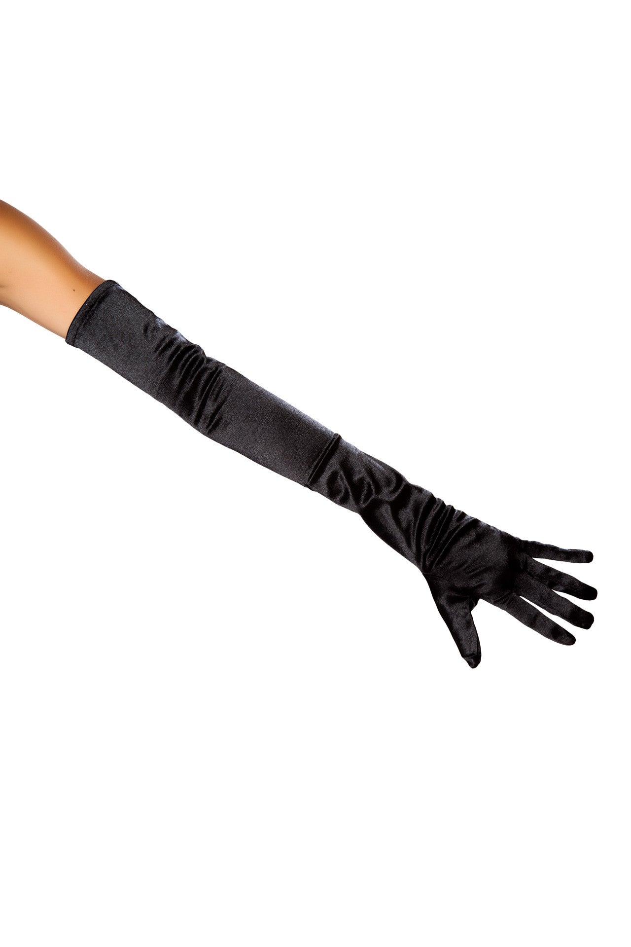 Roma Costume Stretch Satin Gloves - Flyclothing LLC