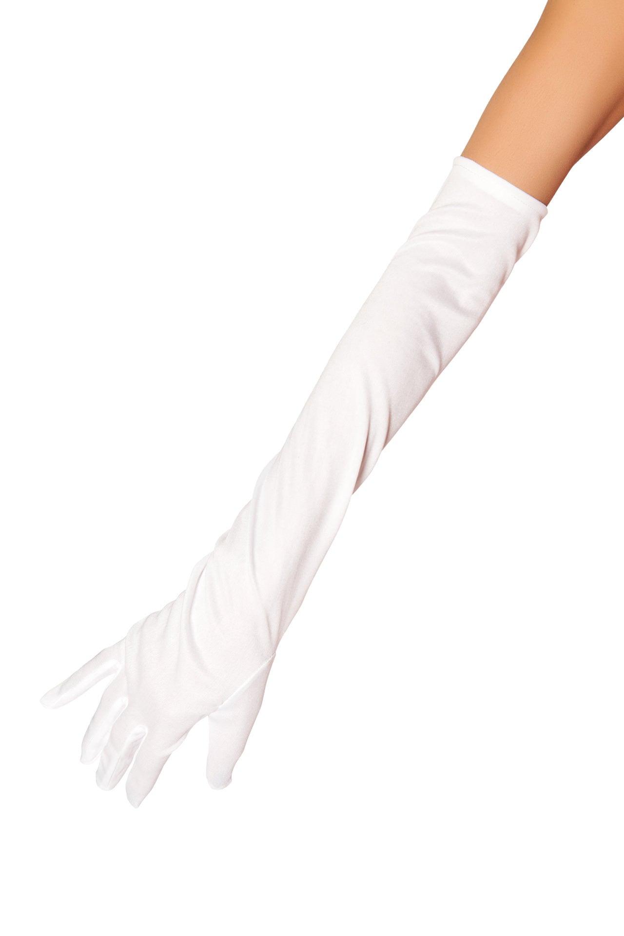 Roma Costume Stretch Satin Gloves - Flyclothing LLC