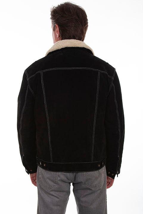 Scully BLACK BOAR SUEDE KNIT INSET JACKET - Flyclothing LLC