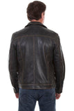 Scully BLACK ZIP FRONT JACKET - Flyclothing LLC