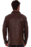 Scully Leather Leatherwear Mens Chocolate Men's Jacket