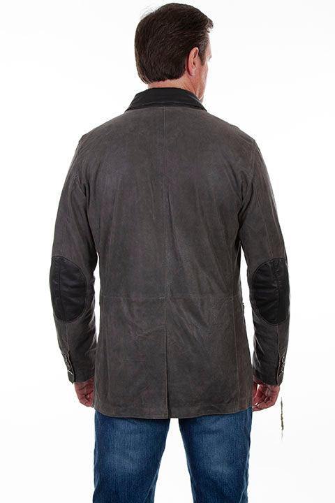 Scully BLACK BLAZER W/ELBOW PATCH - Flyclothing LLC