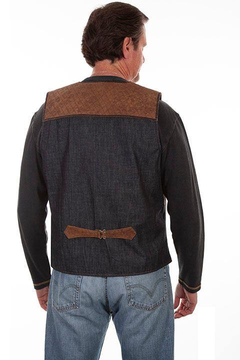 Scully BROWN CANVAS BACK VEST - Flyclothing LLC