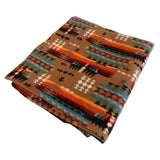 Native Pattern Fleece Western Blanket - Rockmount Clothing