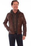 Scully BROWN JACKET W/HOOD - Flyclothing LLC