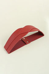 Elastic Wide PU Belt - Flyclothing LLC