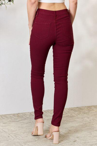 YMI Jeanswear Hyperstretch Mid-Rise Skinny Jeans - Flyclothing LLC