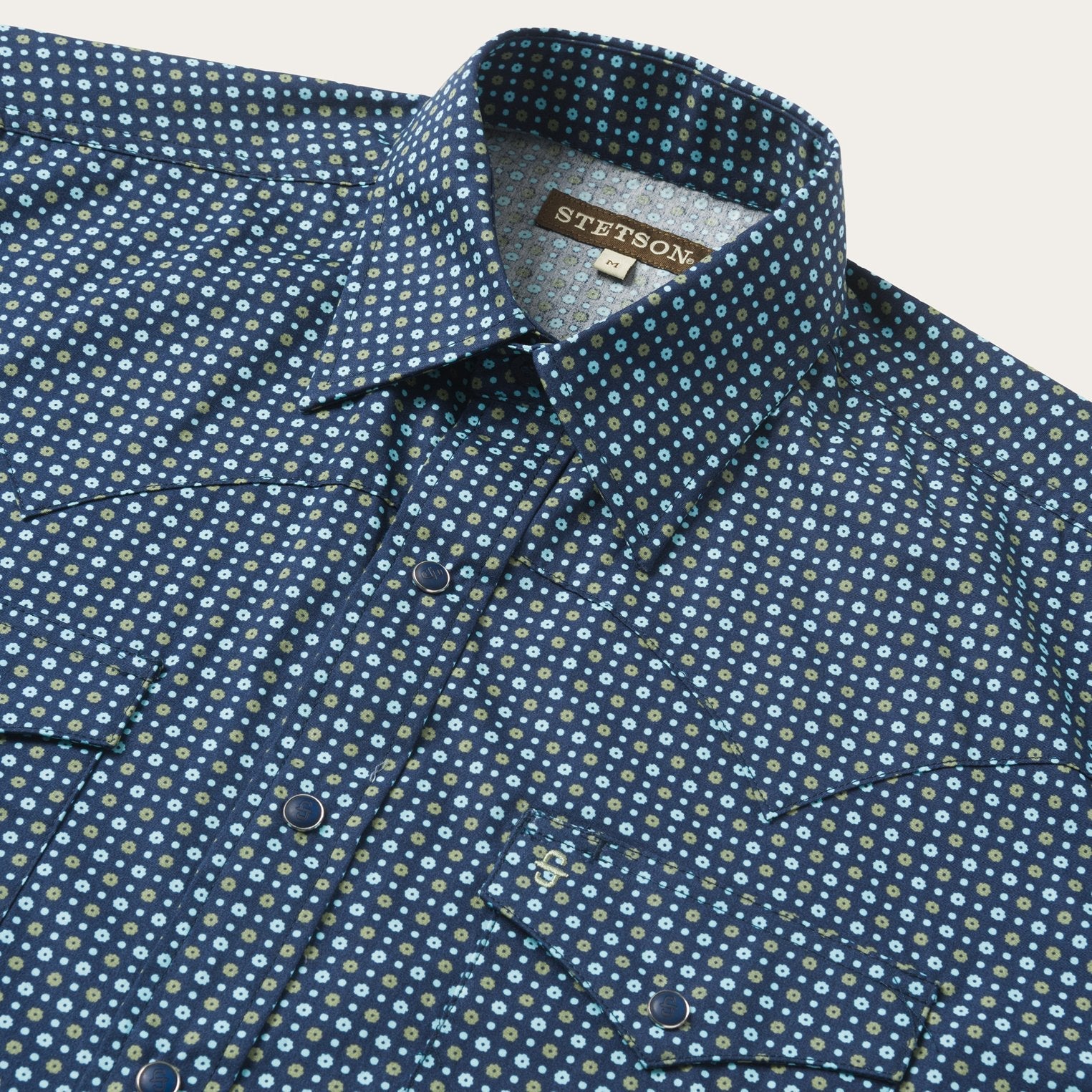 Stetson Classic Snap Front Shirt in Midnight