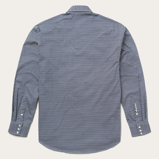 Stetson Classic Snap Front Shirt in Deep Blue - Flyclothing LLC