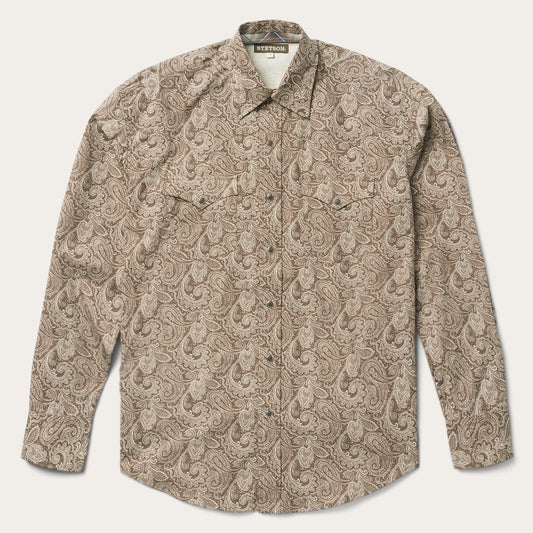 Stetson Classic Snap Front Paisley Shirt - Flyclothing LLC