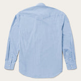 Stetson Blue End On End Solid Shirt - Flyclothing LLC