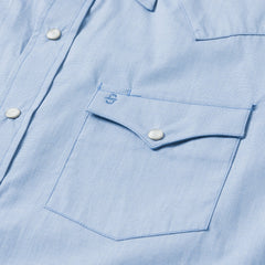 Stetson Blue End On End Solid Shirt