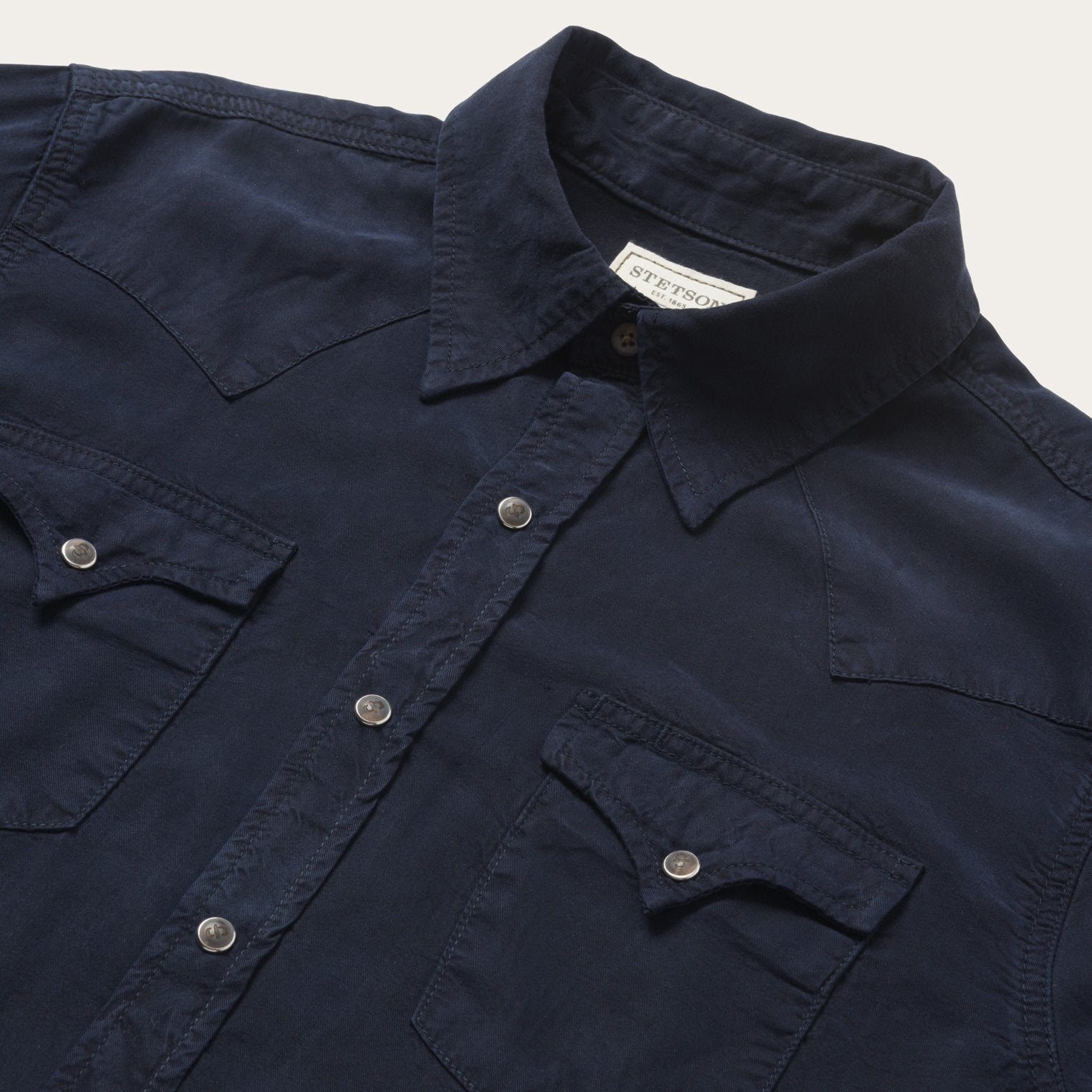 Stetson Navy Twill Shirt