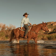 Stetson Long-Sleeved Denim Shirt