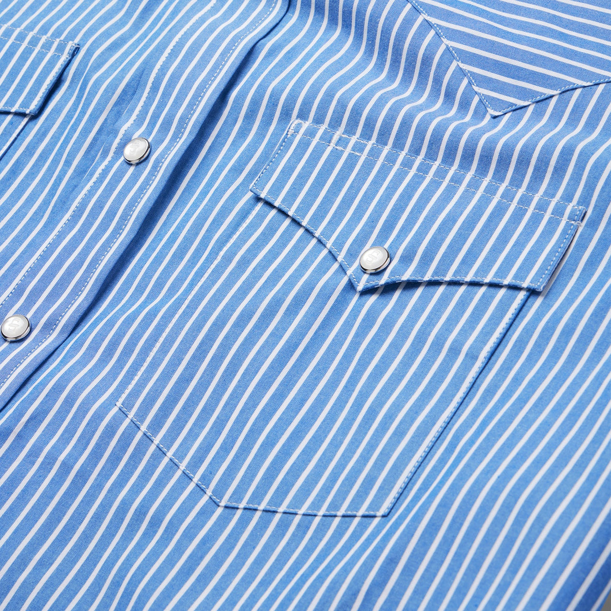 Stetson Blue Western Stripe Shirt - Flyclothing LLC