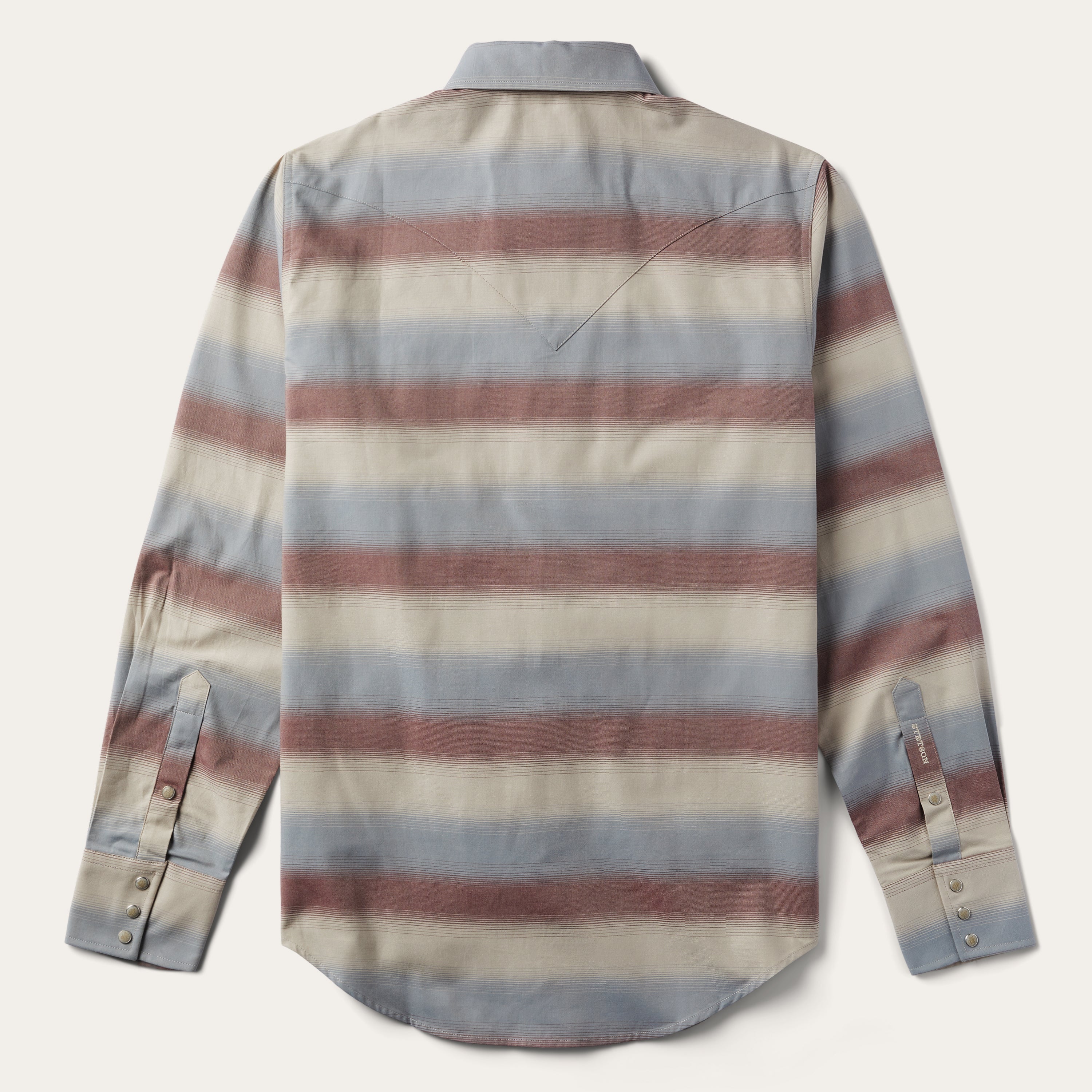 Stetson Ombre Stripe Twill Shirt