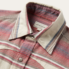 Stetson Brushed Twill Striped Shirt