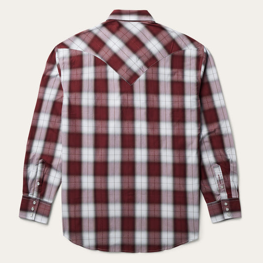 Stetson Shadow Plaid Western Shirt